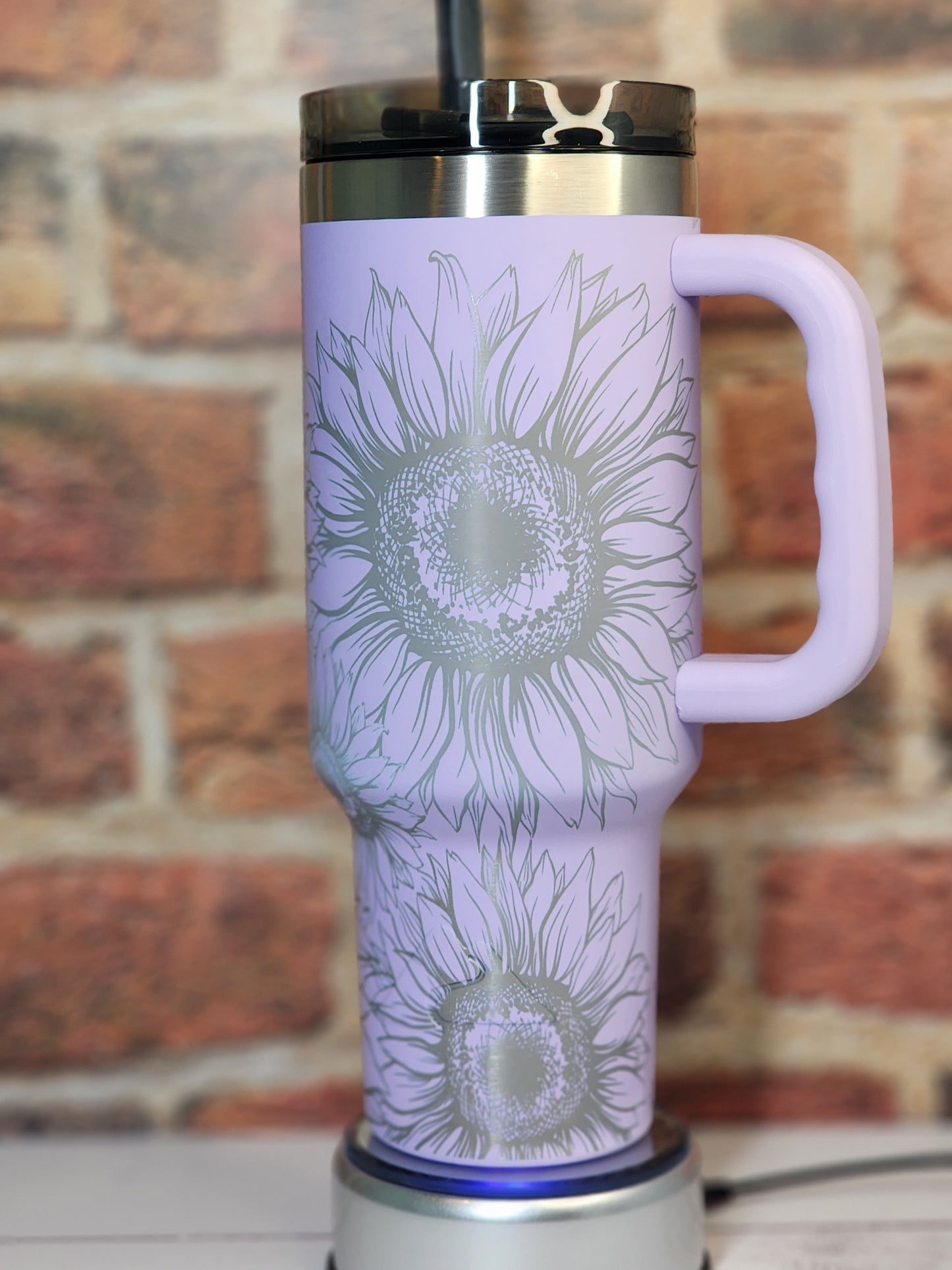 OT 40 oz sunflower wrap tumbler