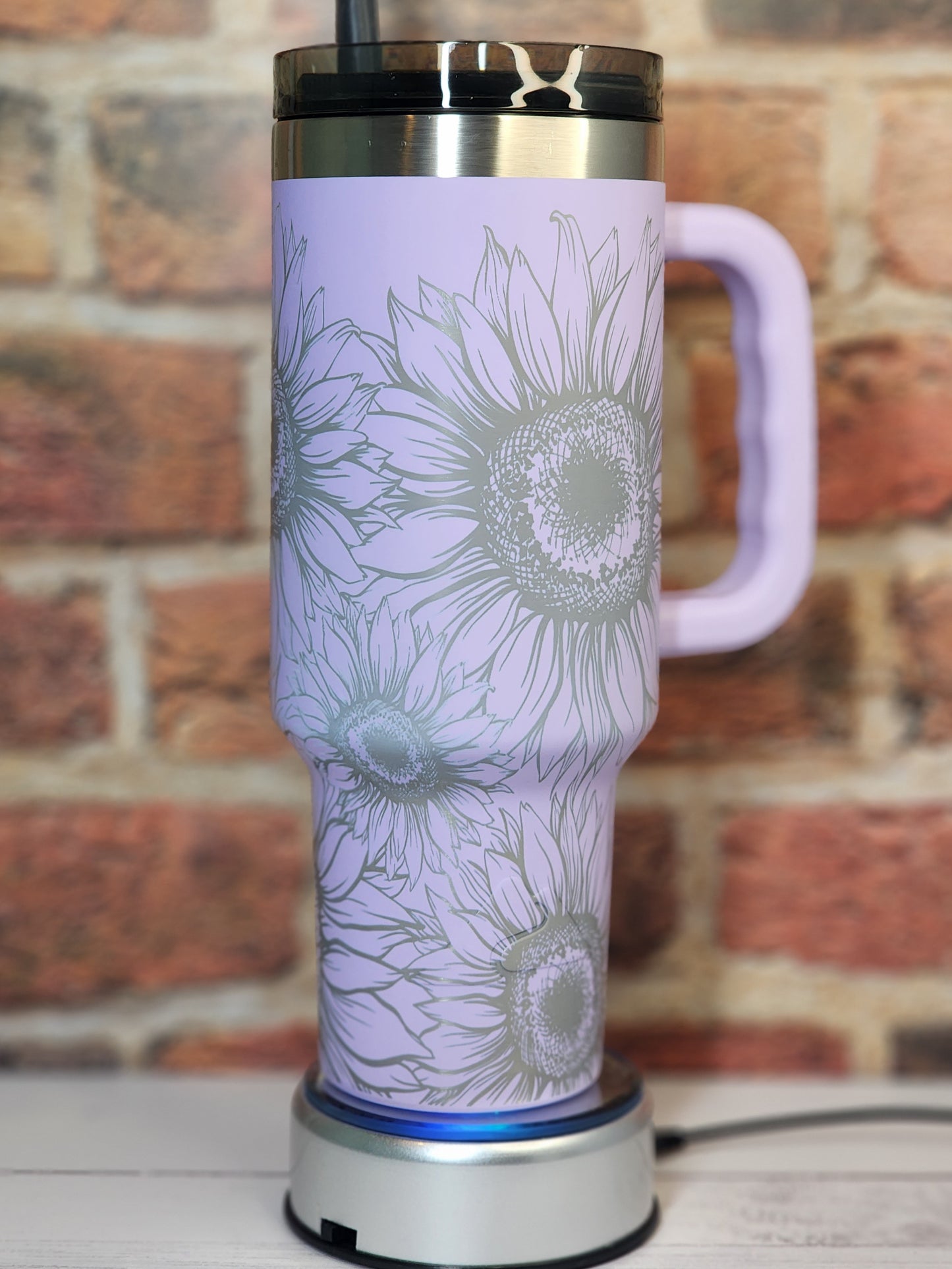 OT 40 oz sunflower wrap tumbler