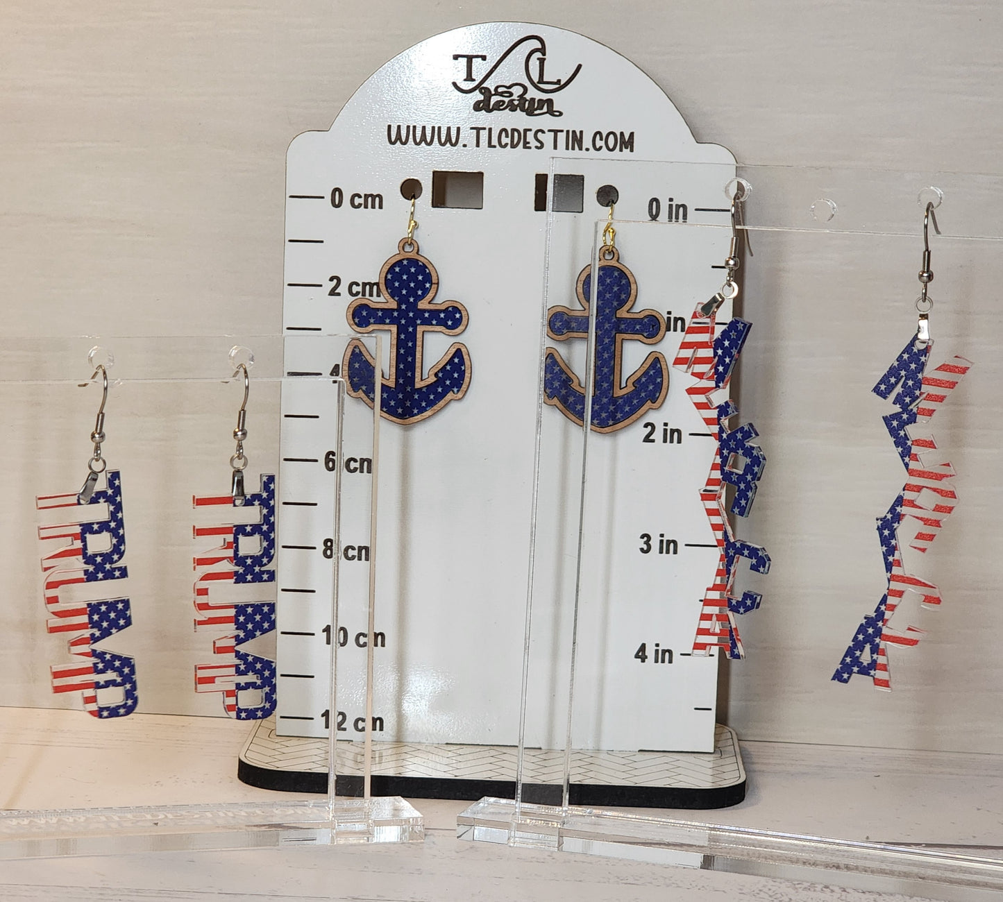 Anchor Stars Earrings