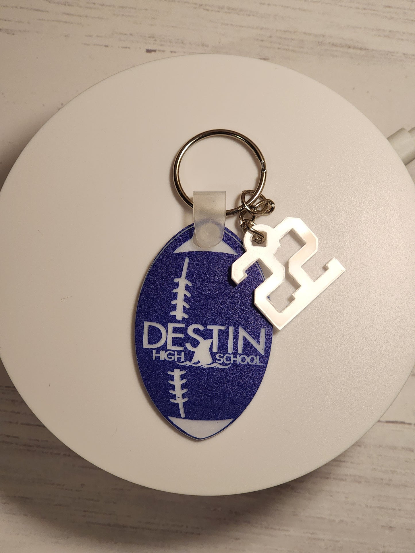 DHS Football Keychain