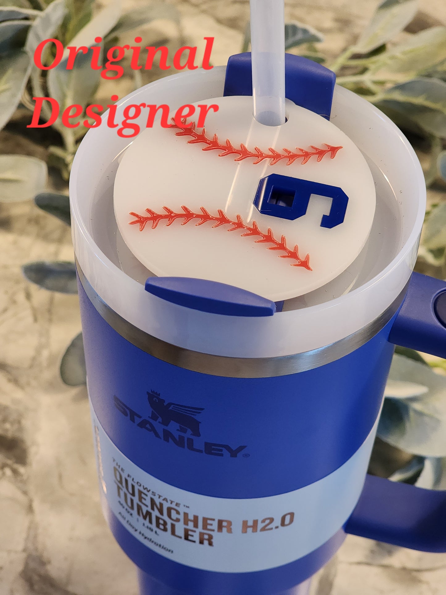 40 oz Stan lid BASEBALL