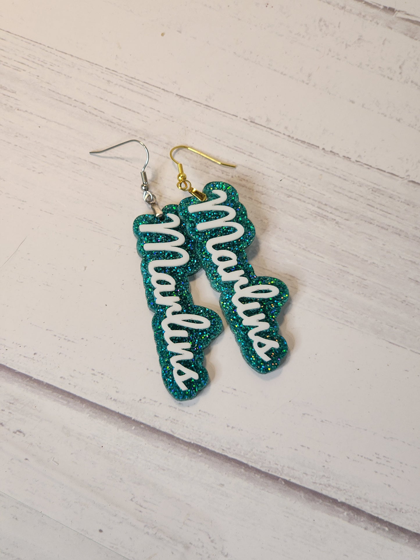 Marlin Acrylic Earrings