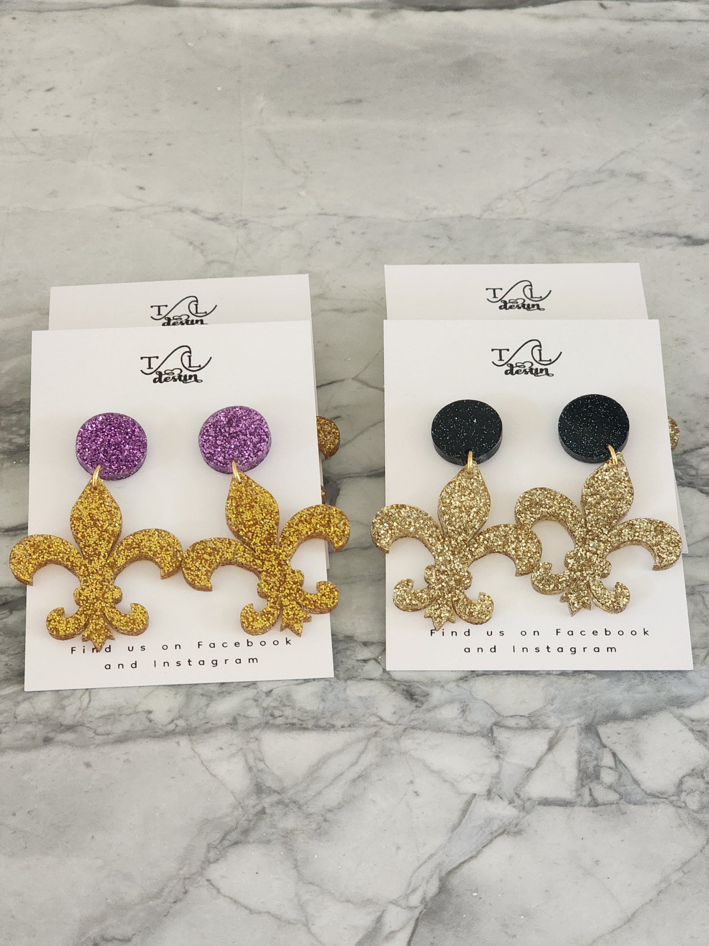 Fleur de Lis Earrings