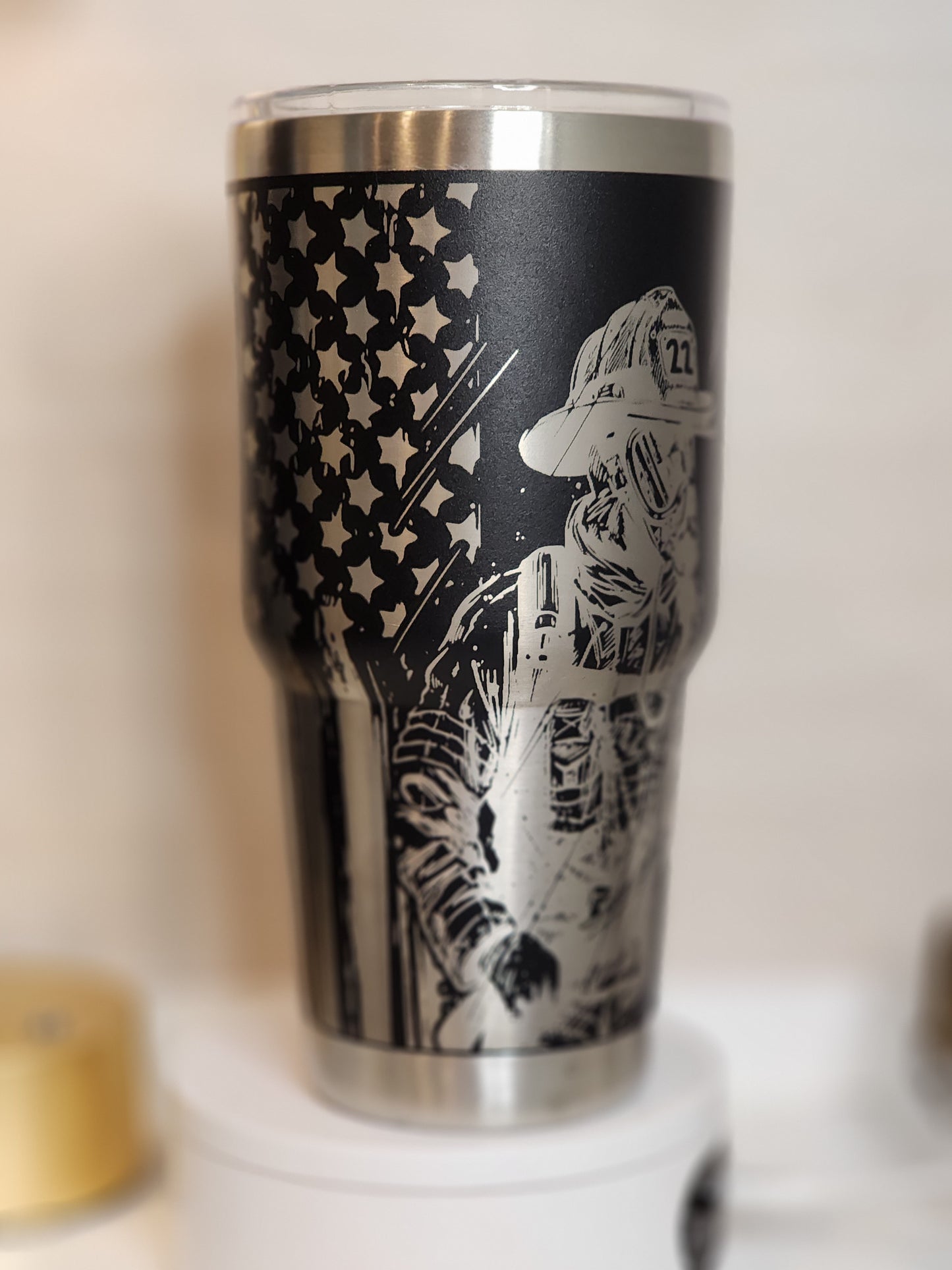 Firefighter Tumbler
