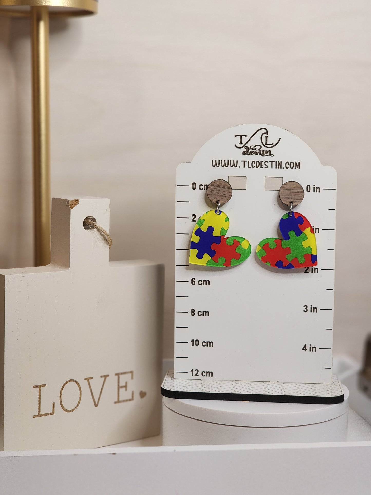 Autism Awareness Earrings
