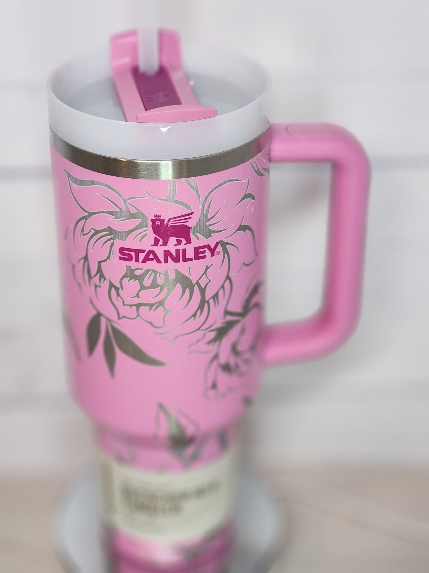 Pink Peony Tumbler