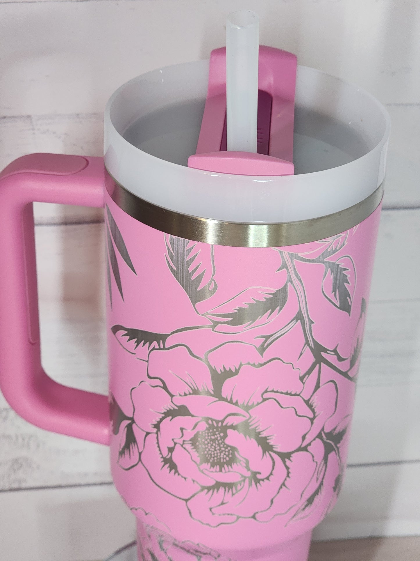 Pink Peony Tumbler