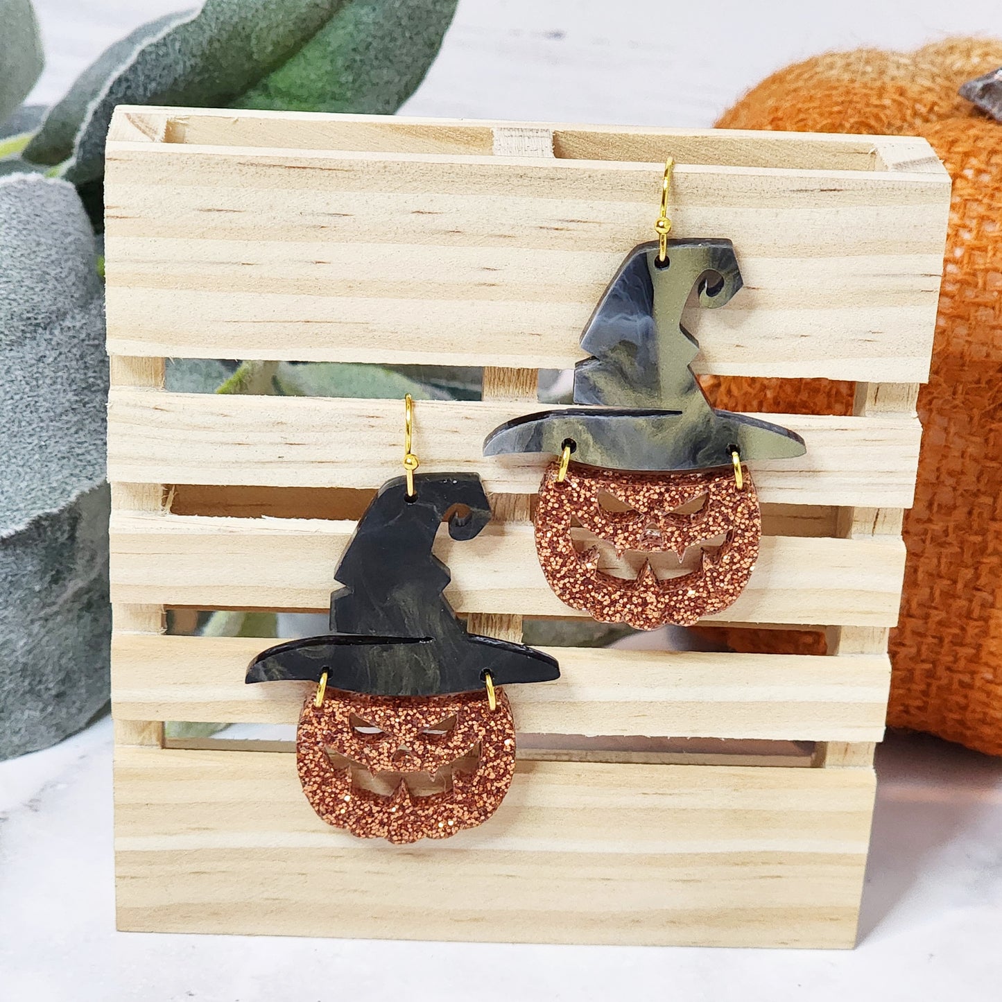 Pumpkin Halloween Earrings