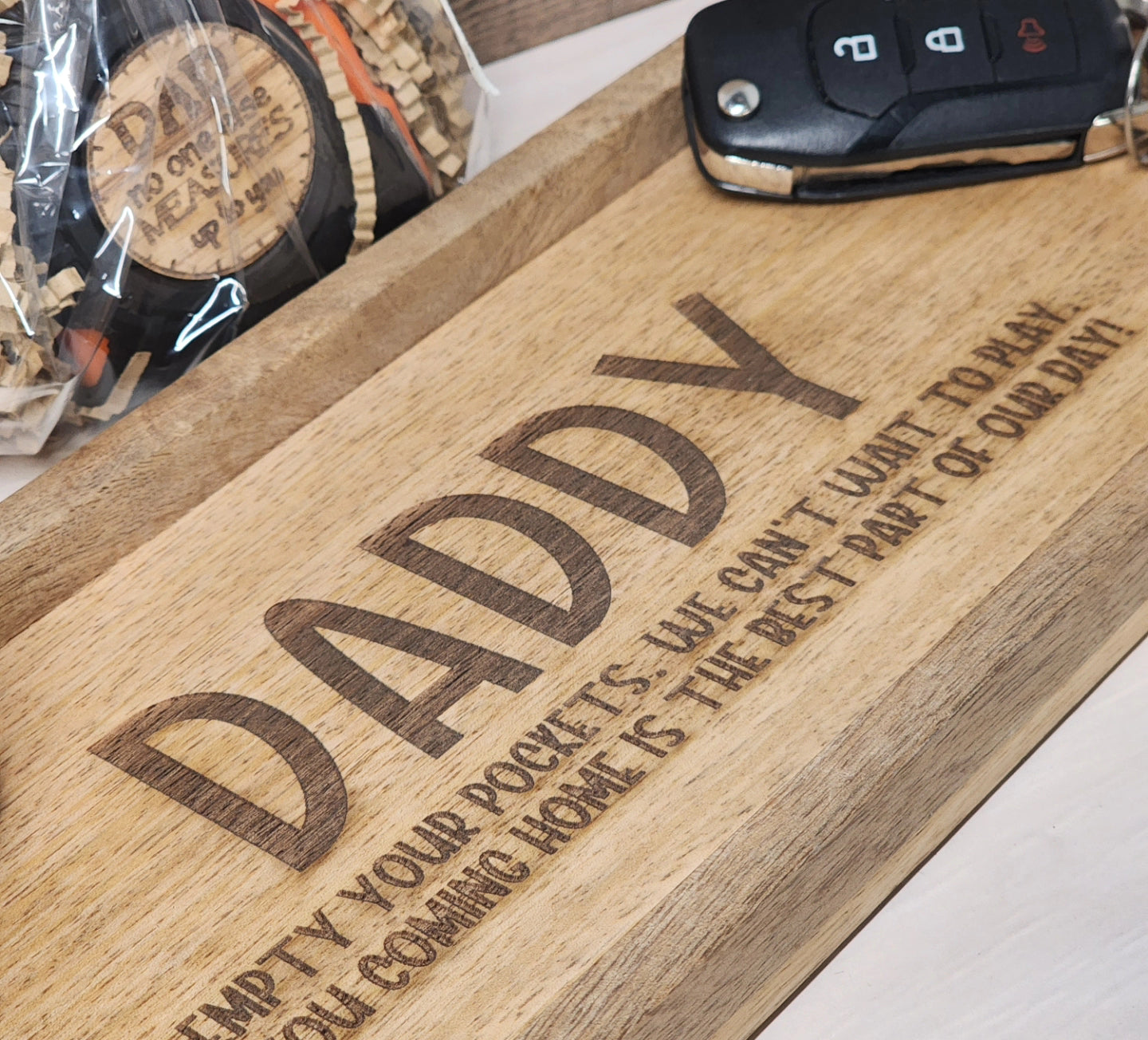 Daddy key platter
