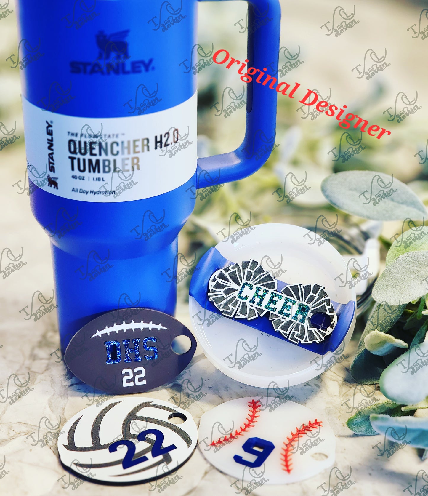 Sports Tumbler toppers