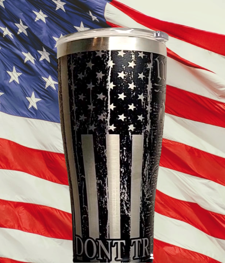 Don't Tread on Me 30 oz tumbler
