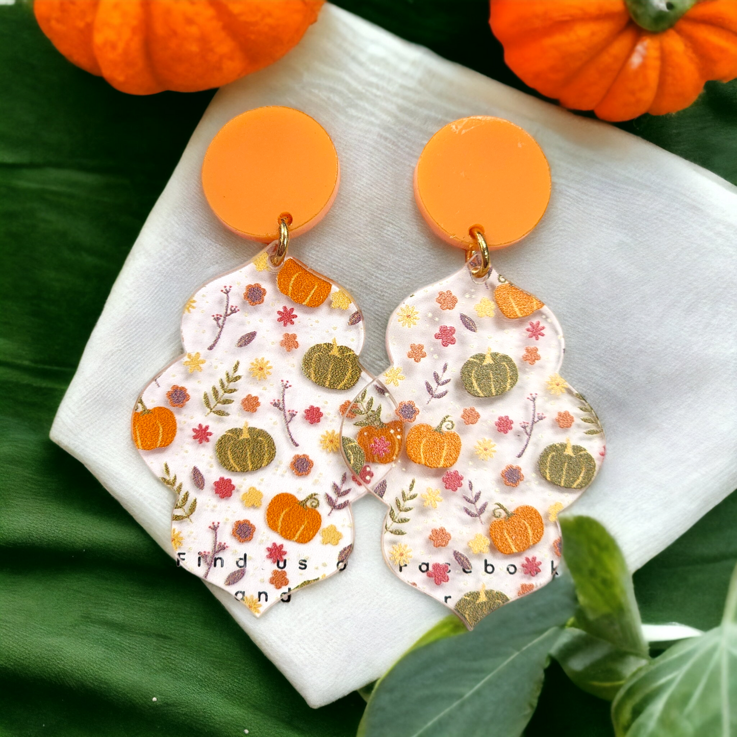 Pumpkin Spice Earrings