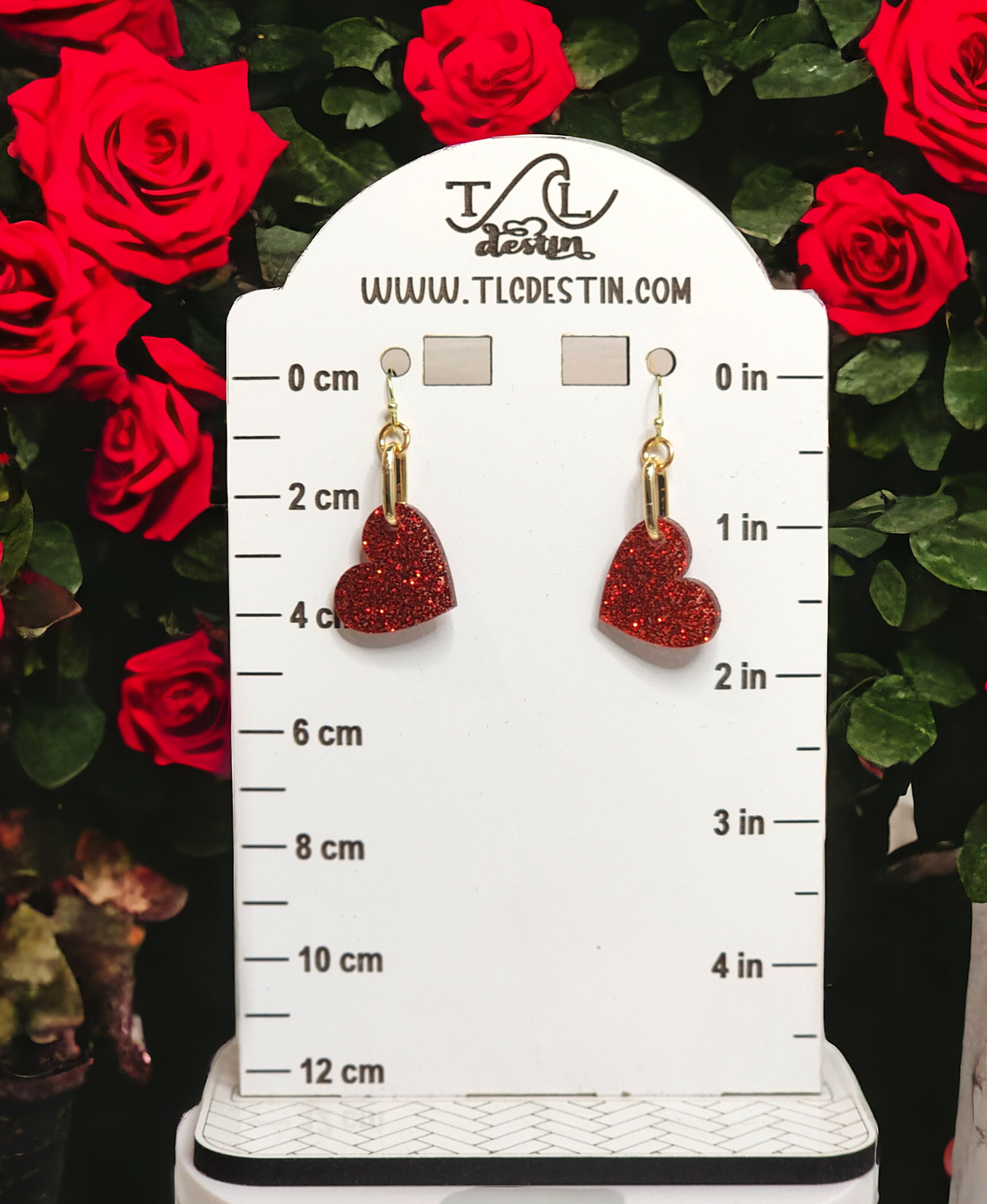 Paperclip Heart Earrings