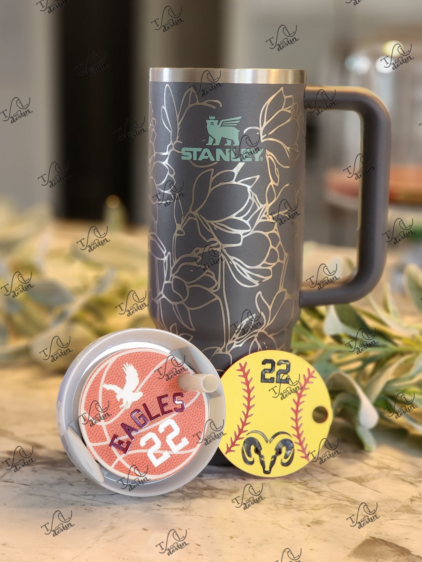 Sports Tumbler toppers
