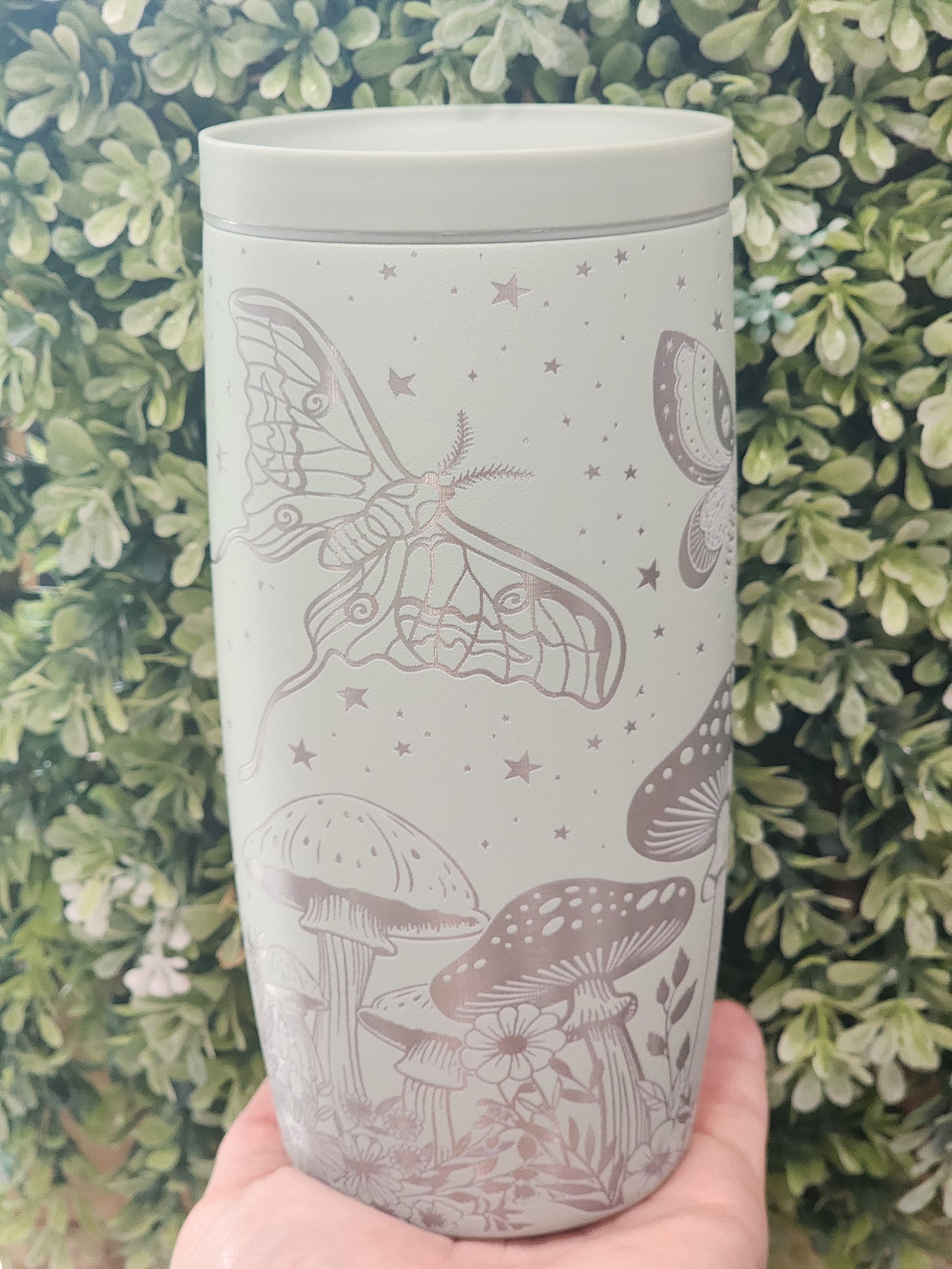 SM sage green tumblers