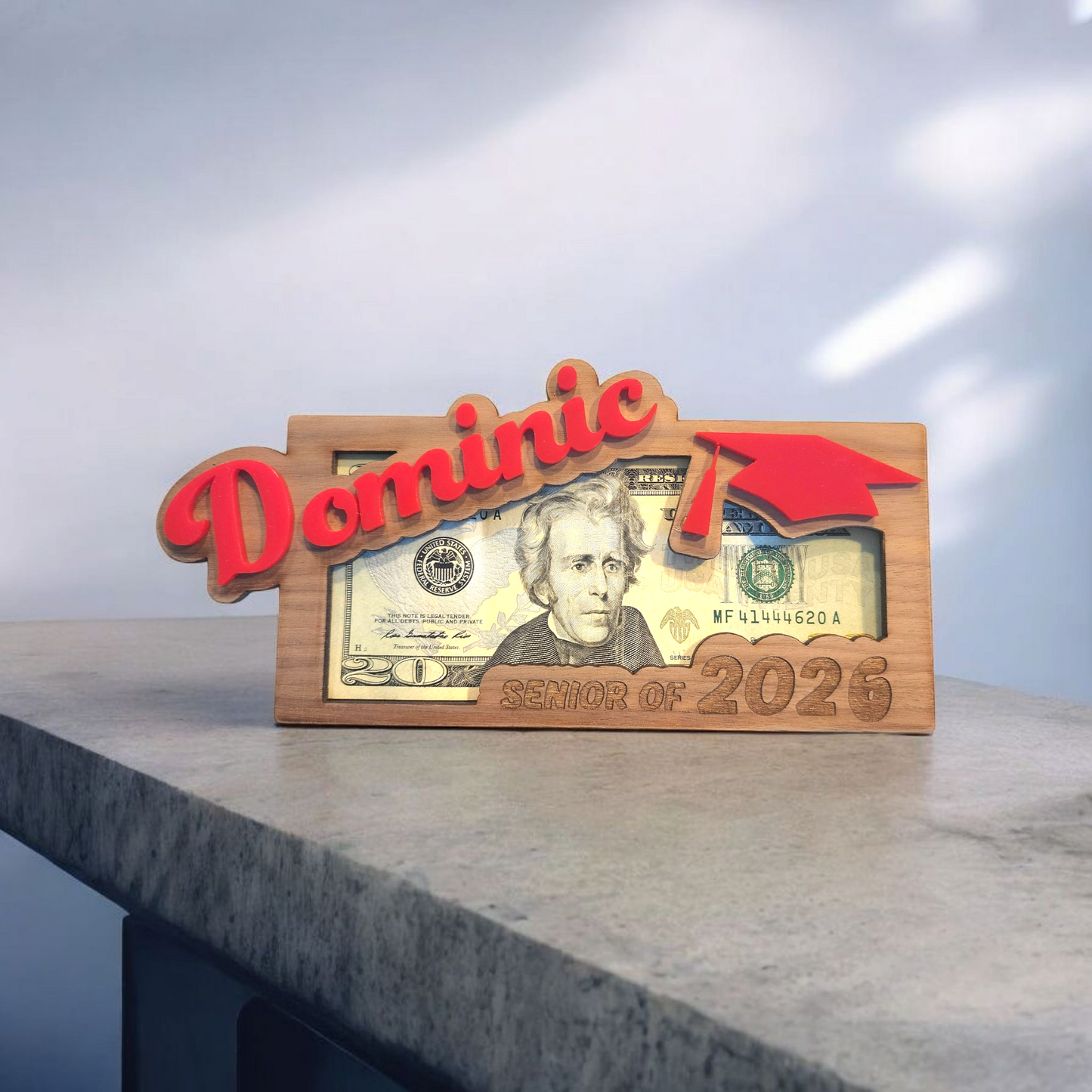 Graduation money holder