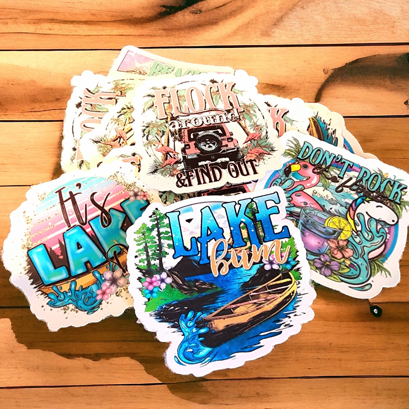 Life on the Water stickers