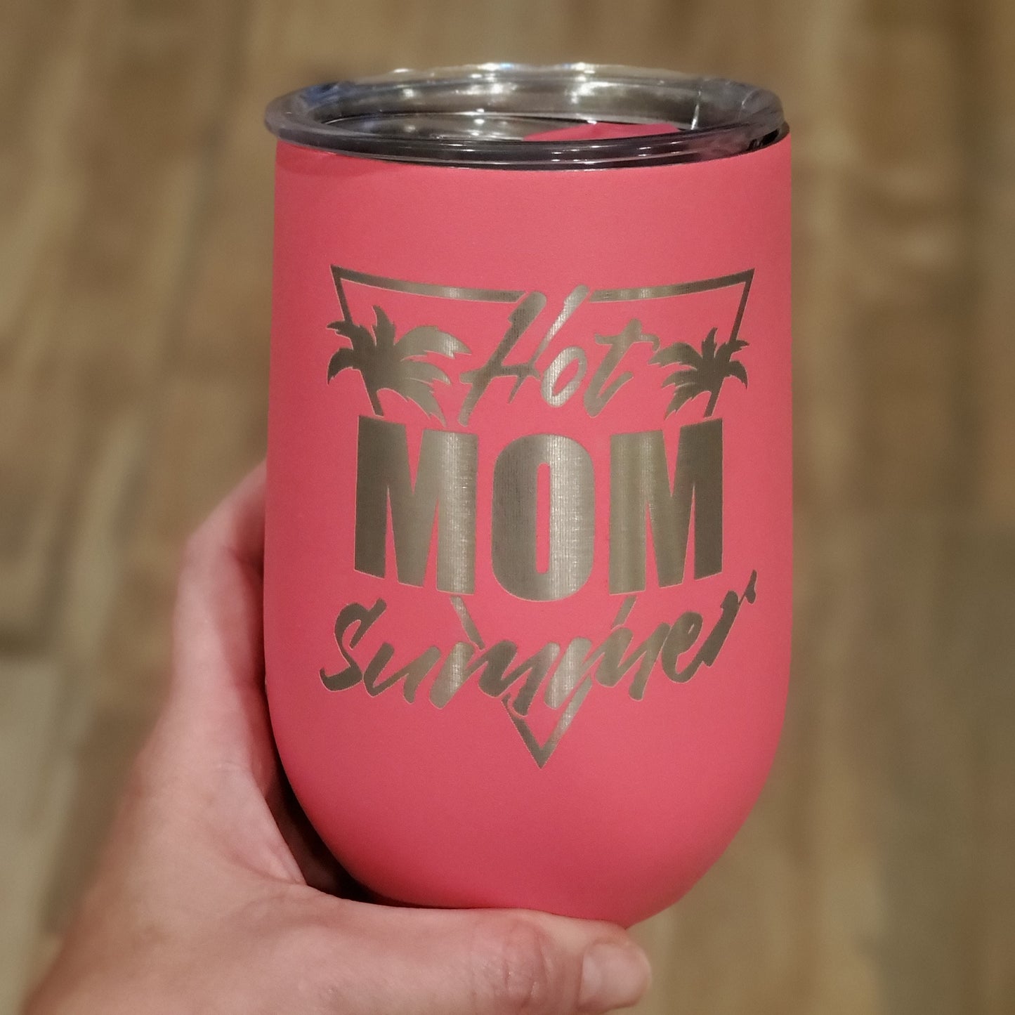 Hot mom summer tumbler