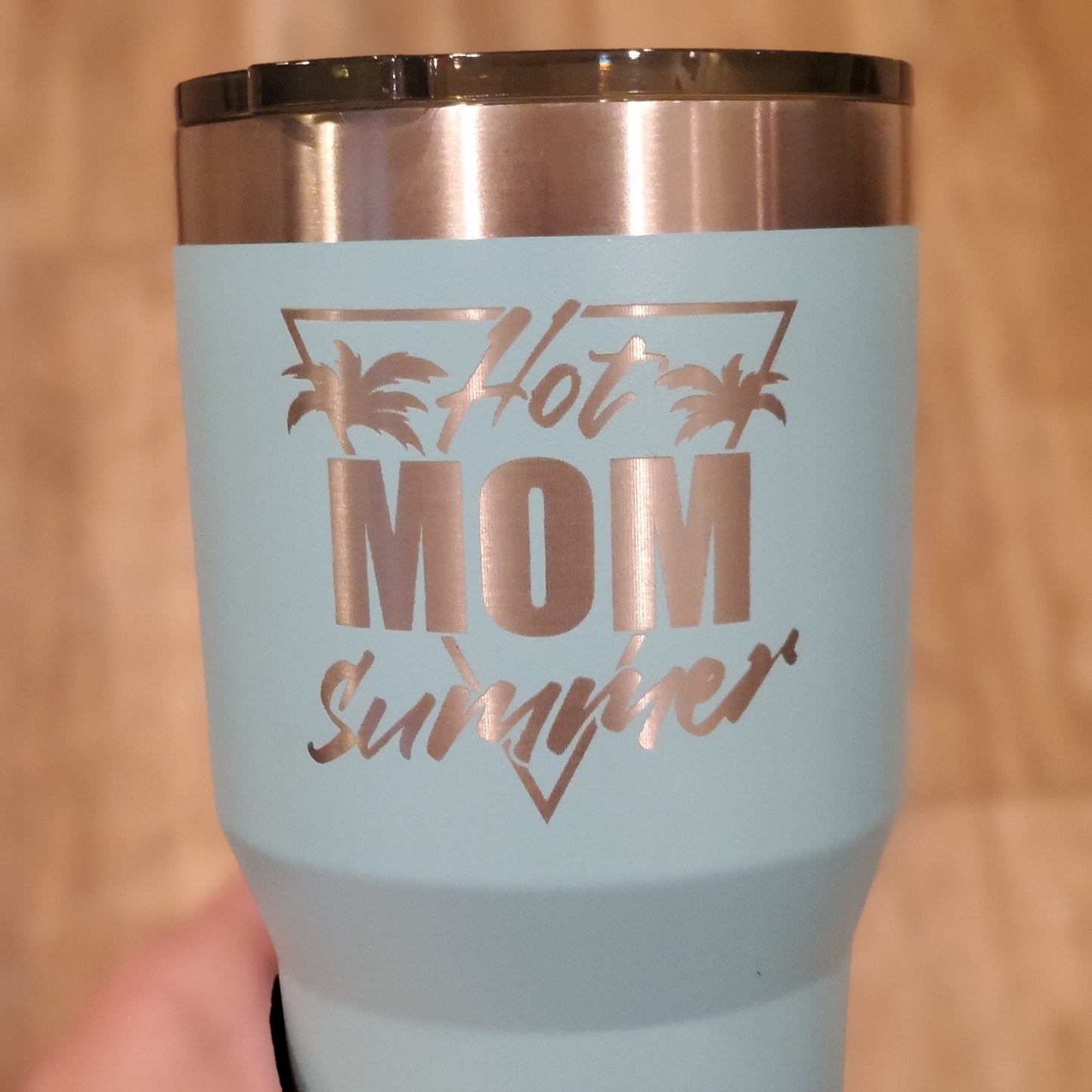 Hot mom summer tumbler