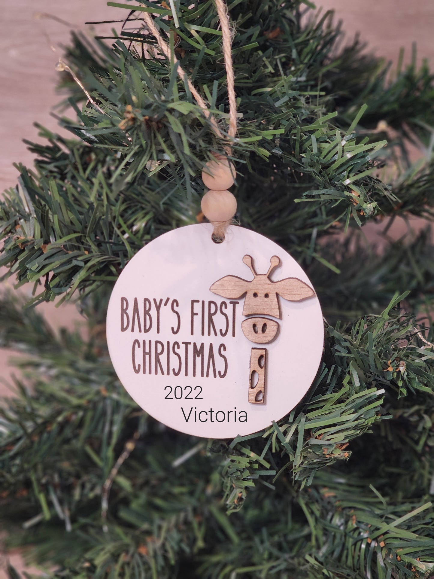 Baby's First Christmas ornament