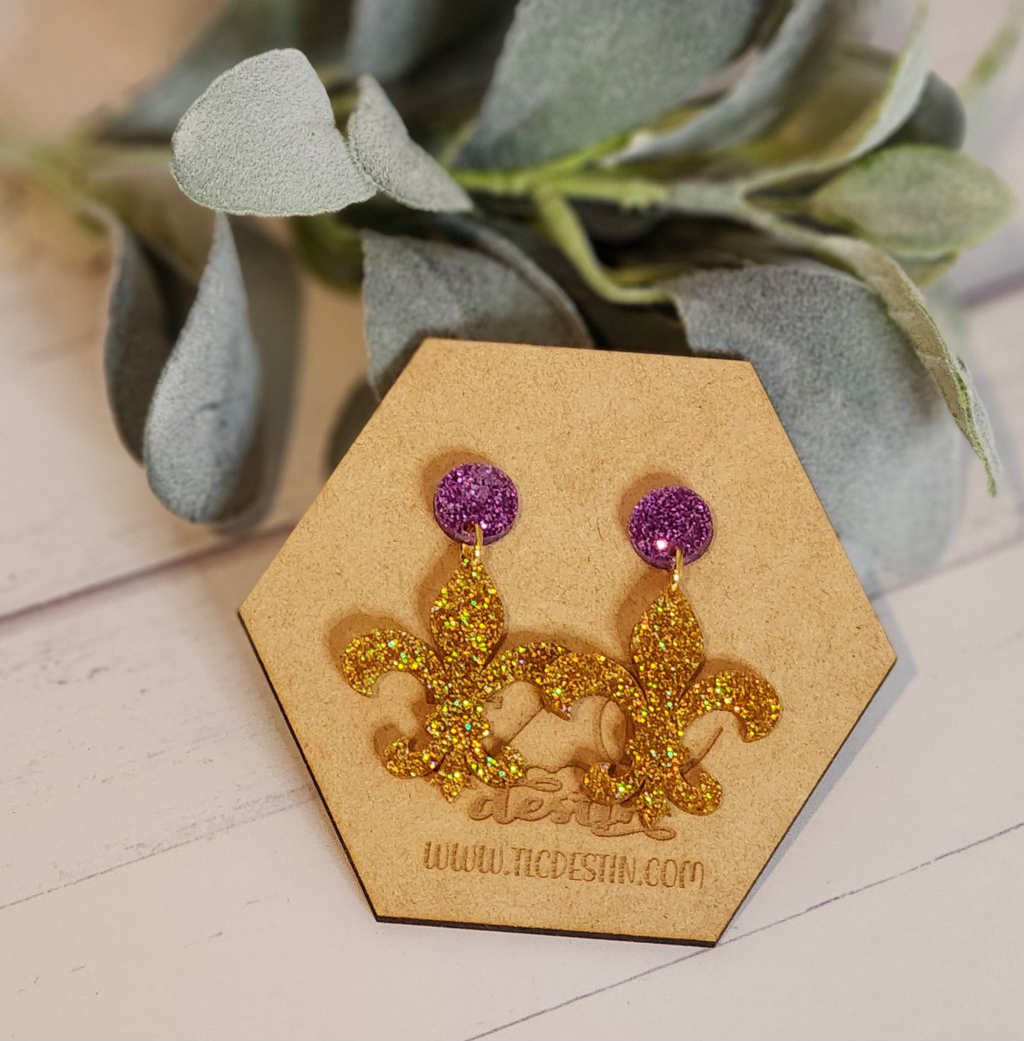 Fleur de Lis Earrings
