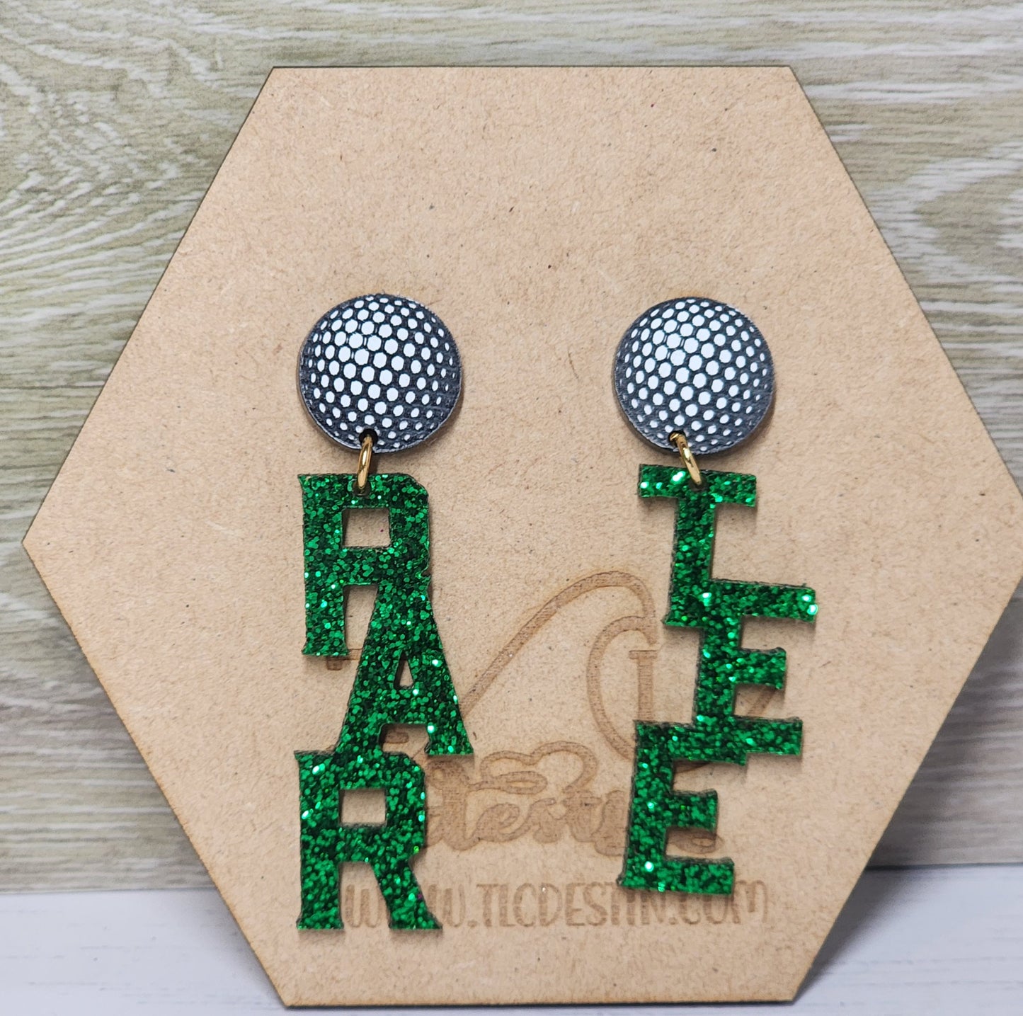 PAR TEE Golf Earrings