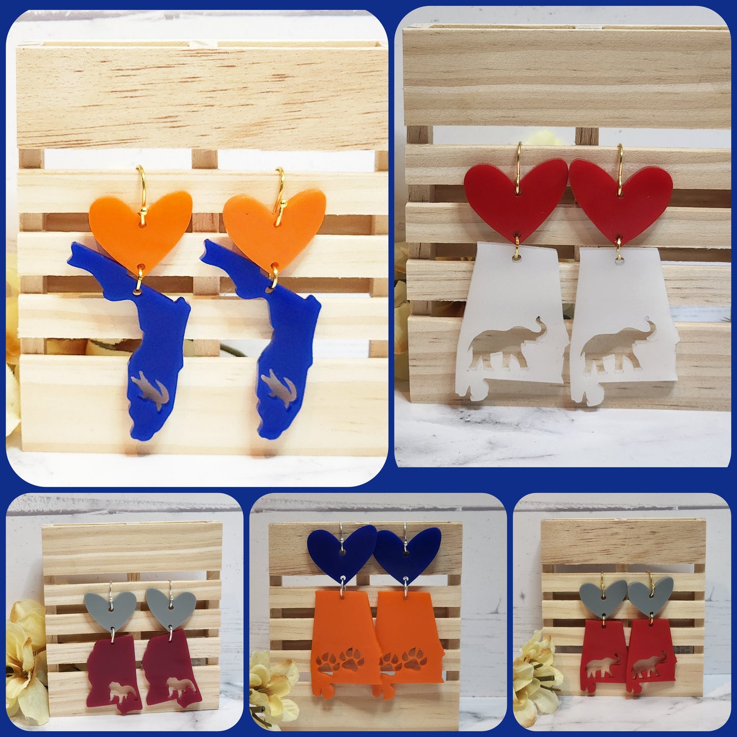 Love your State earrings