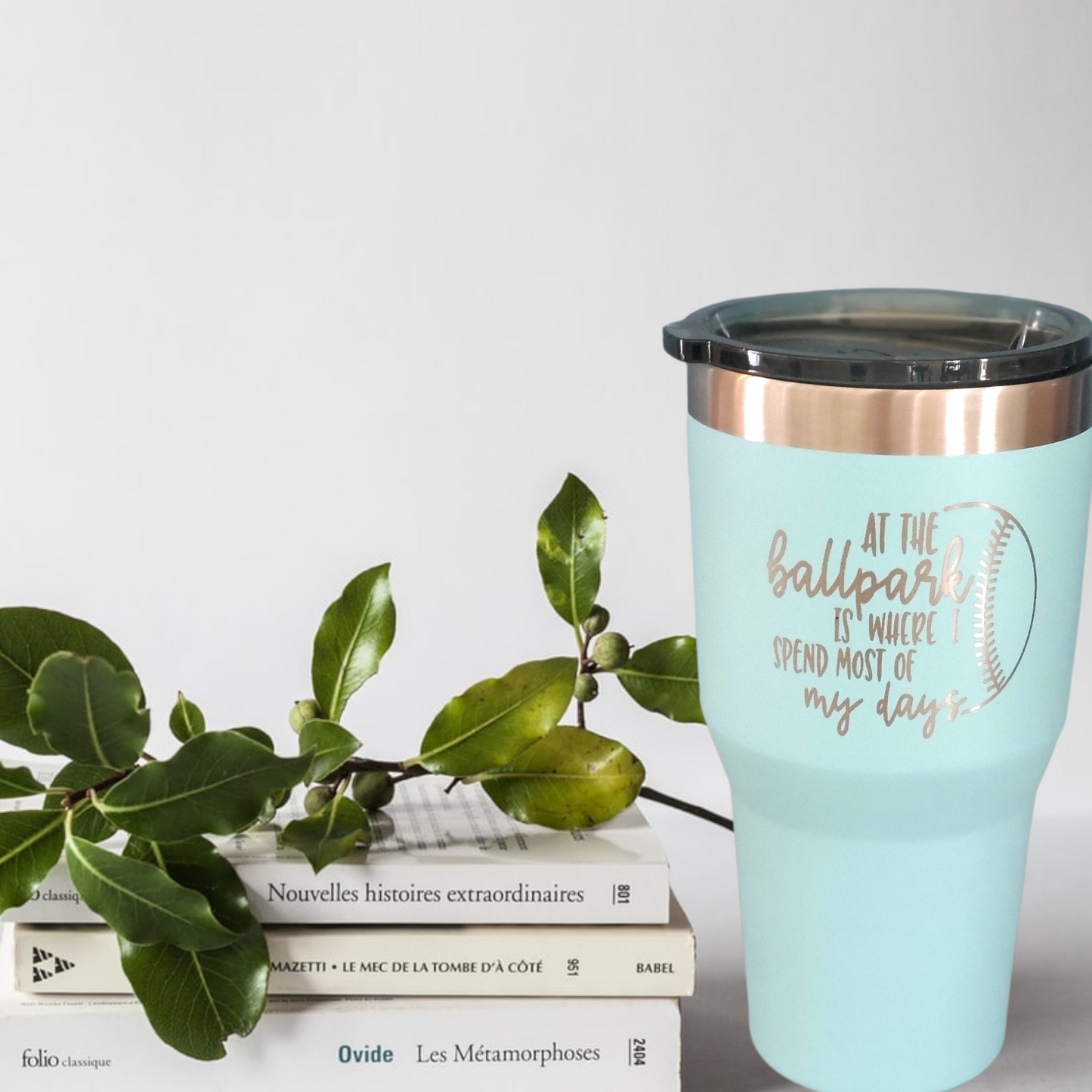 Ballpark days tumbler