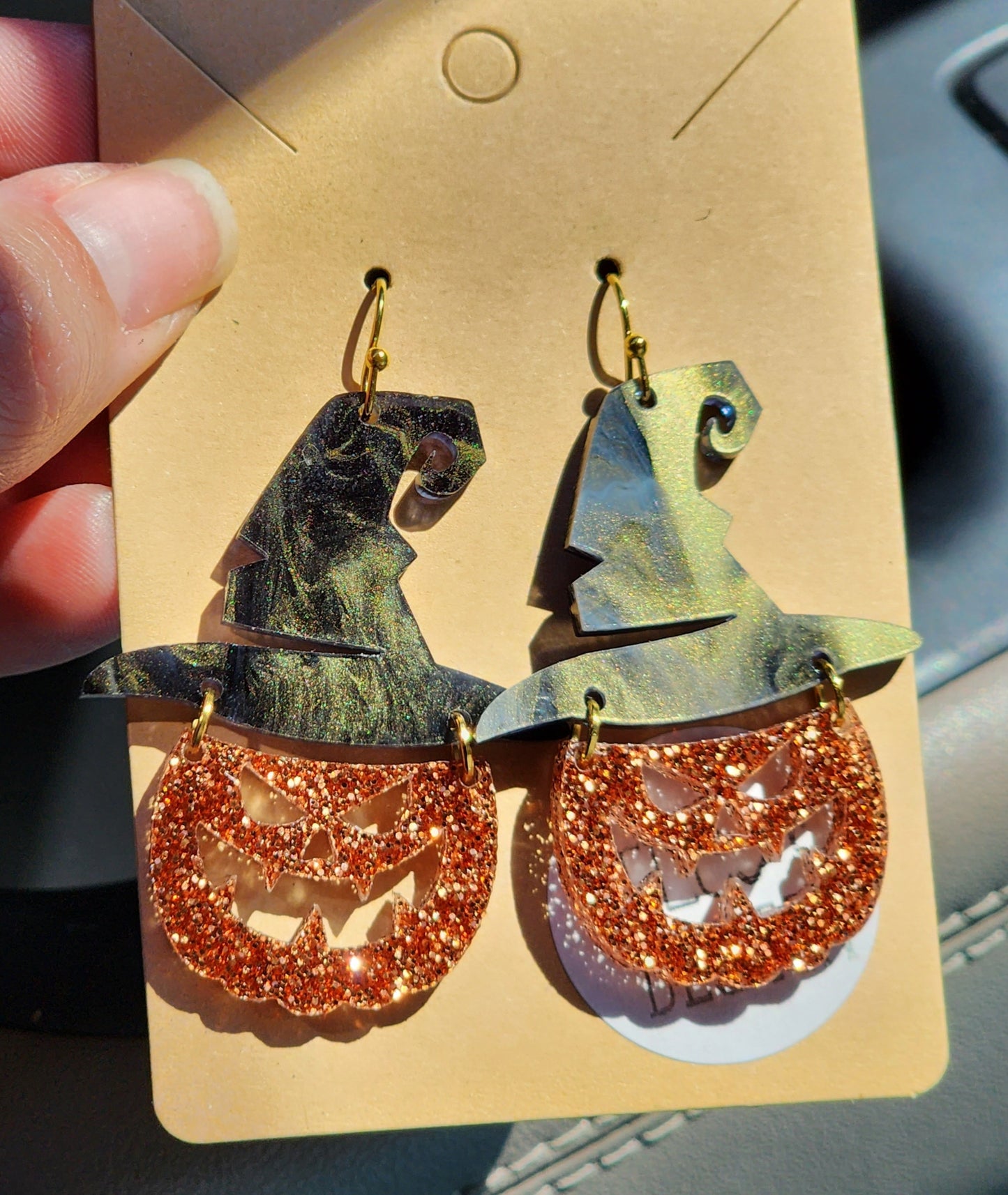 Pumpkin Halloween Earrings