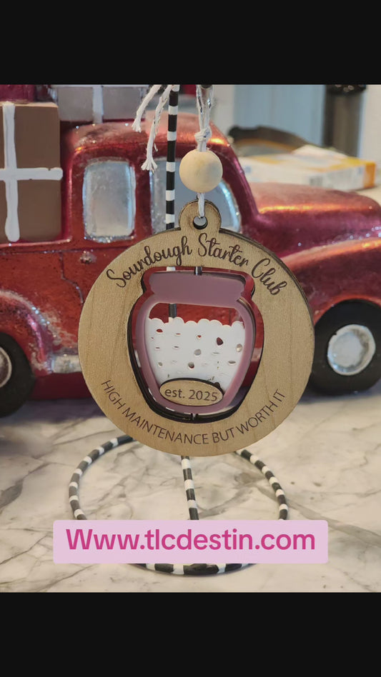 Sourdough movable ornament