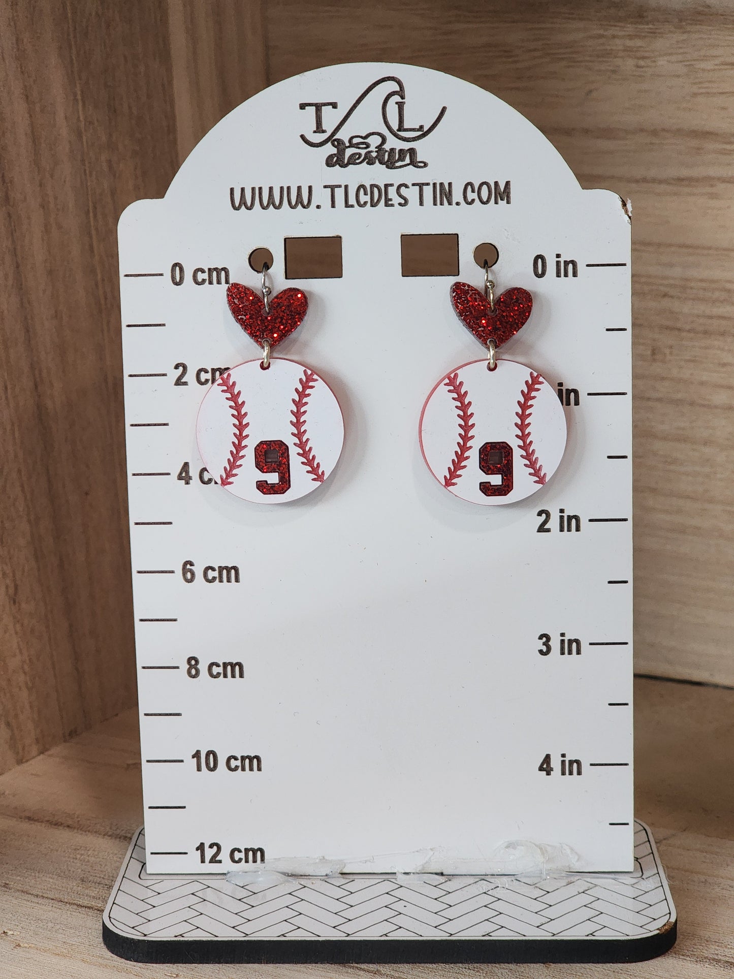 Baseball mom Earrings