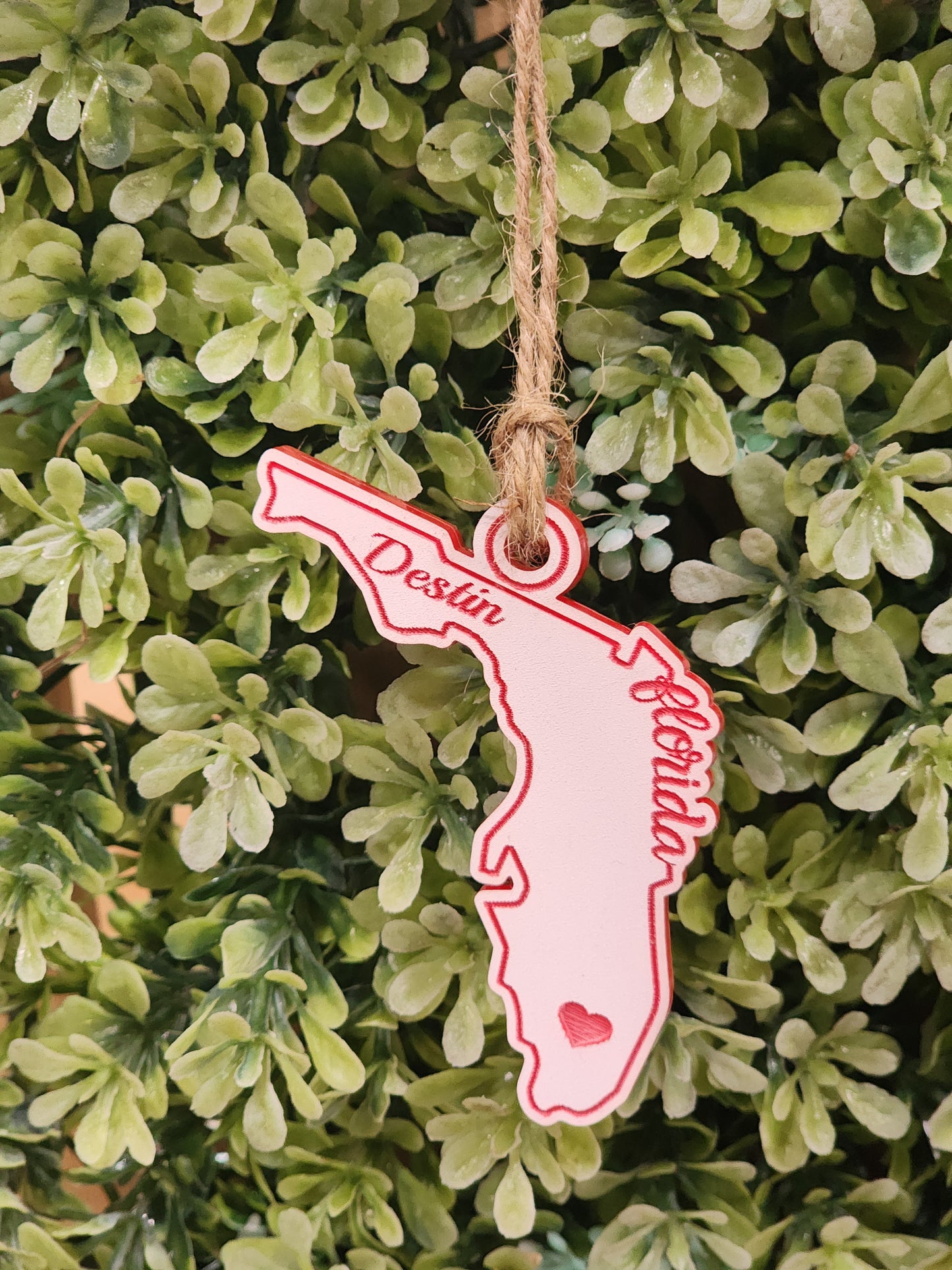 Love Destin ornament