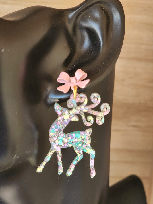 Coquette Reindeer Earrings