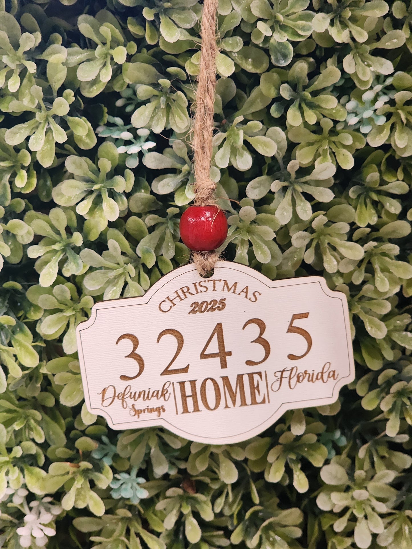 2025 Zipcode ornament