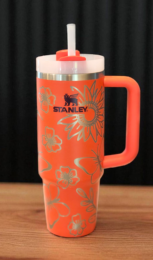 30 oz Laser Engraved Stanley Tumbler