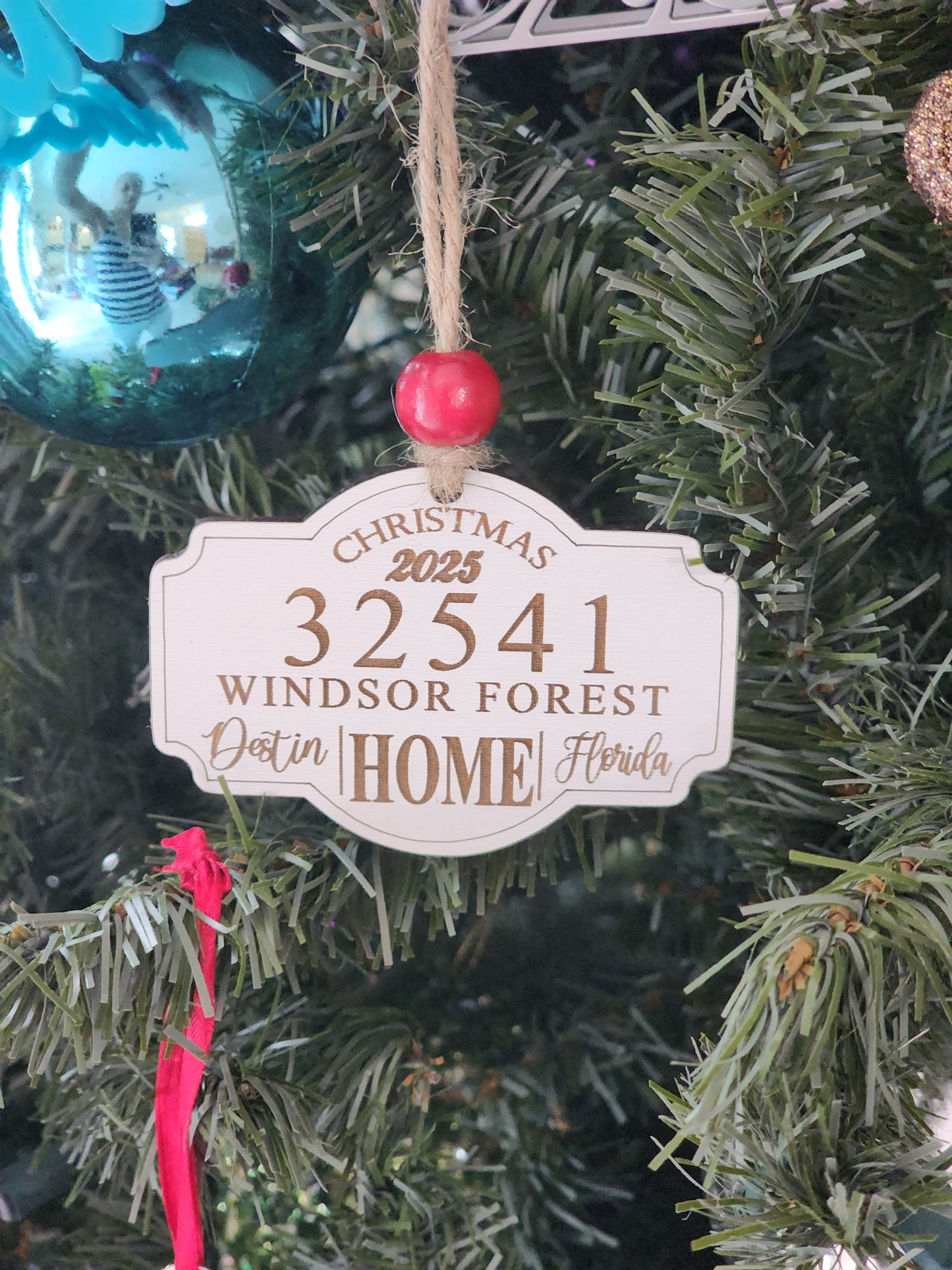 2025 Zipcode ornament