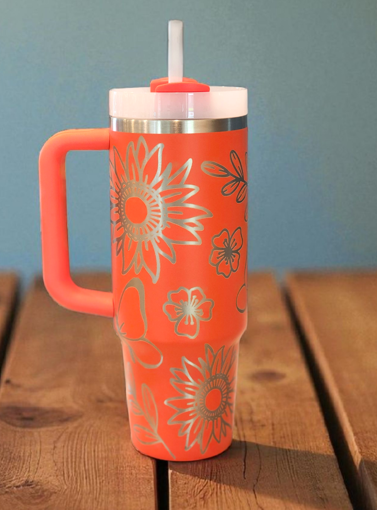 30 oz Laser Engraved Stanley Tumbler