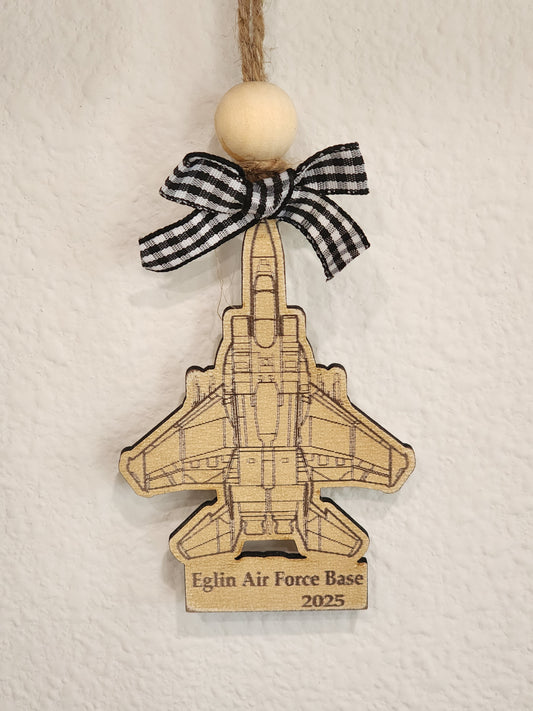 Air Force Base F-15 Ornament