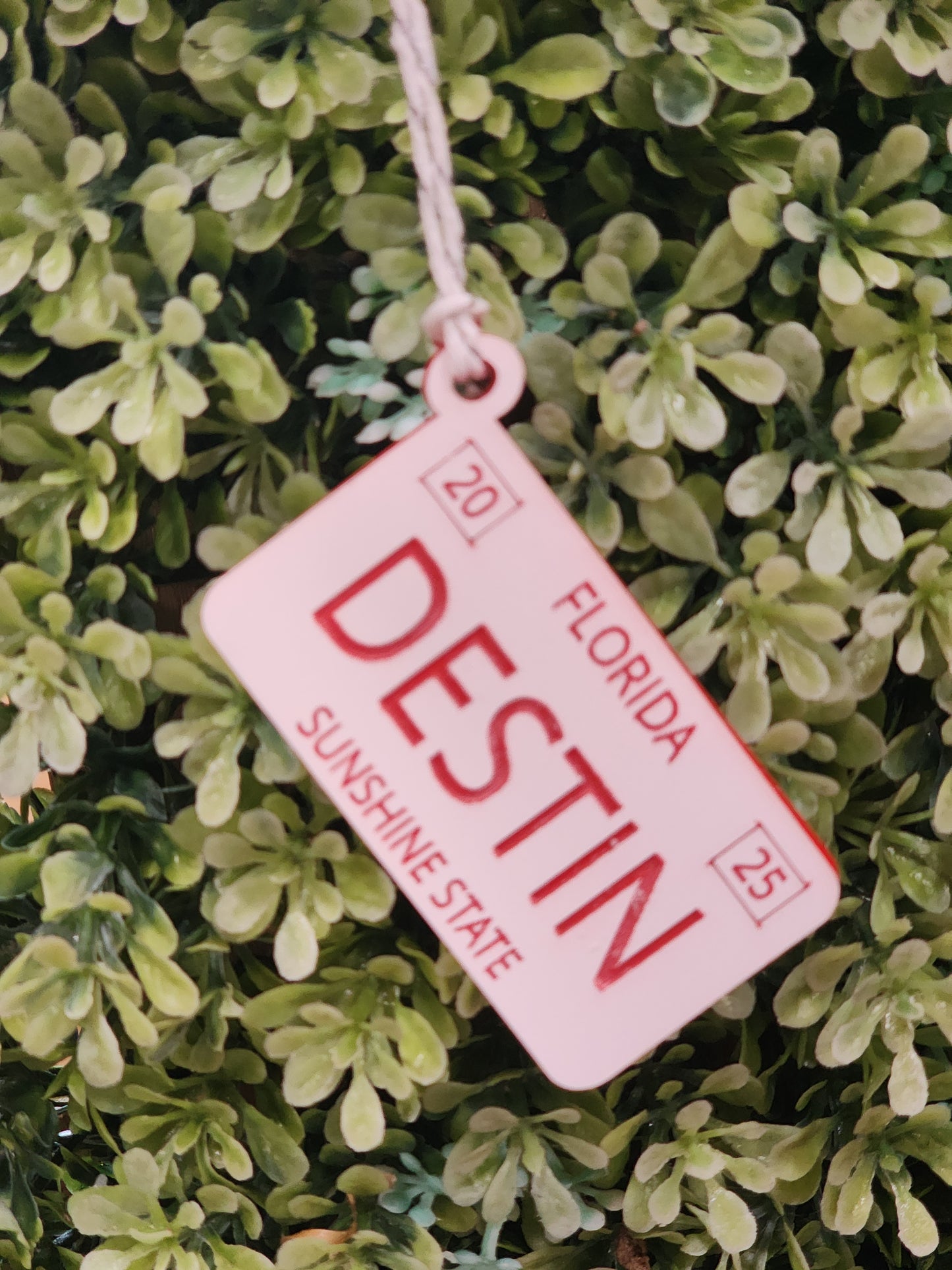 Love Destin ornament