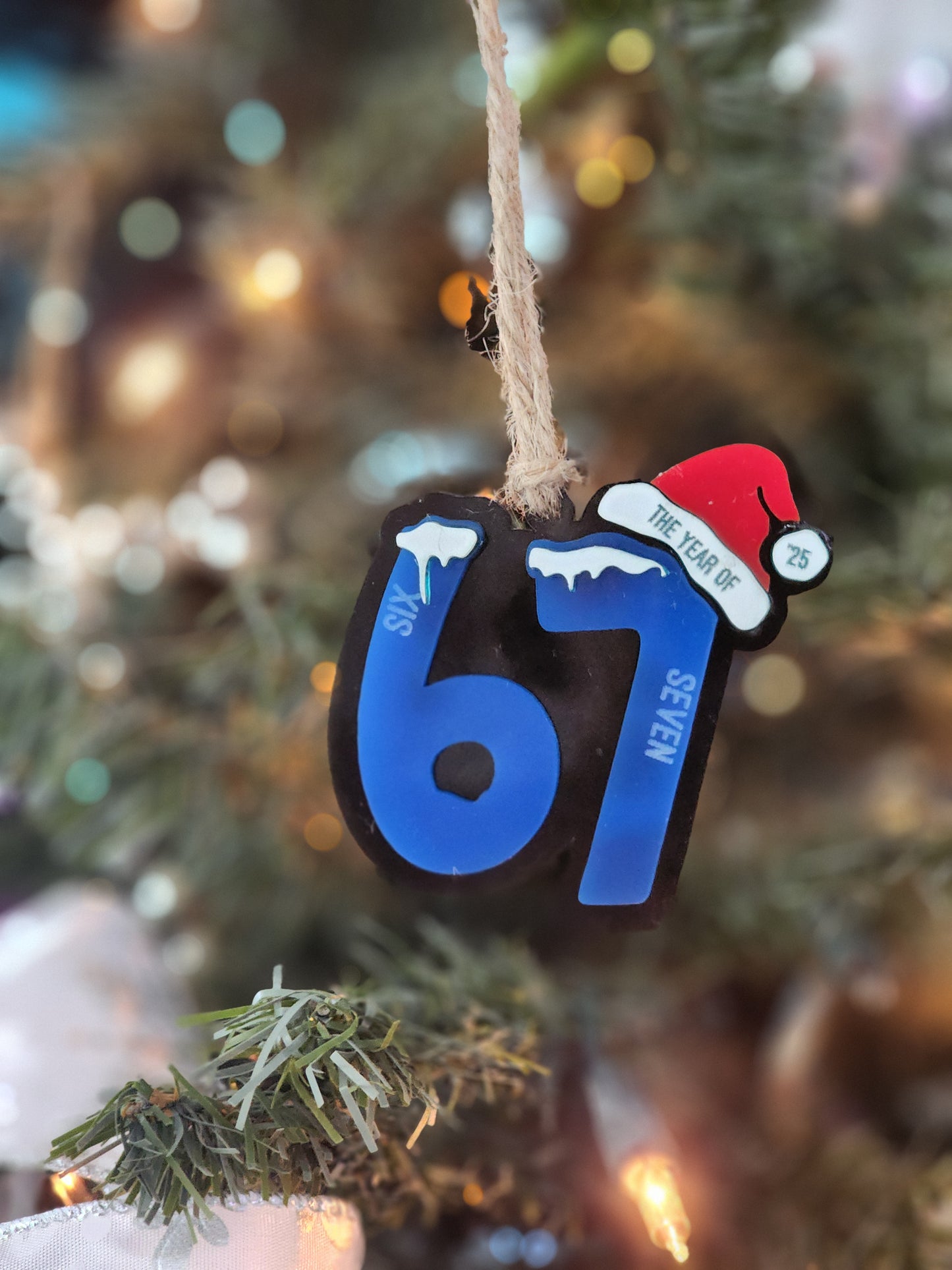 2025 teen 6 7 ornament