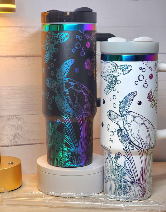 Sea turtles 30oz tumbler