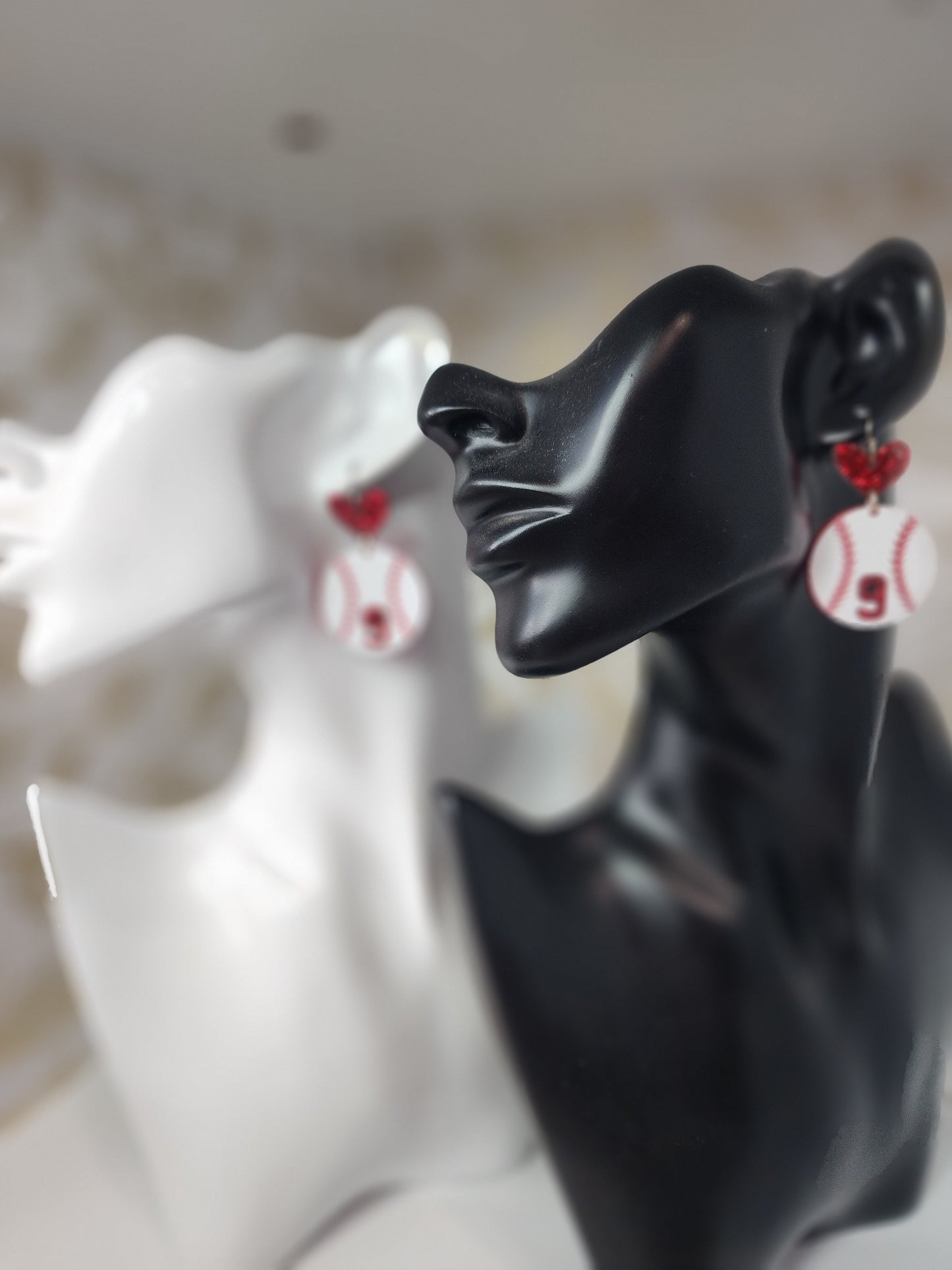 Baseball mom Earrings