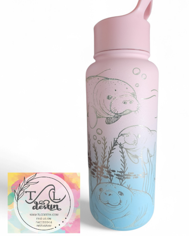 SM 32 oz Manatee Tumbler