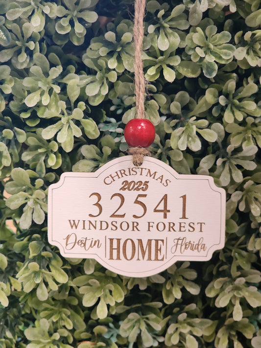 2025 Zipcode ornament