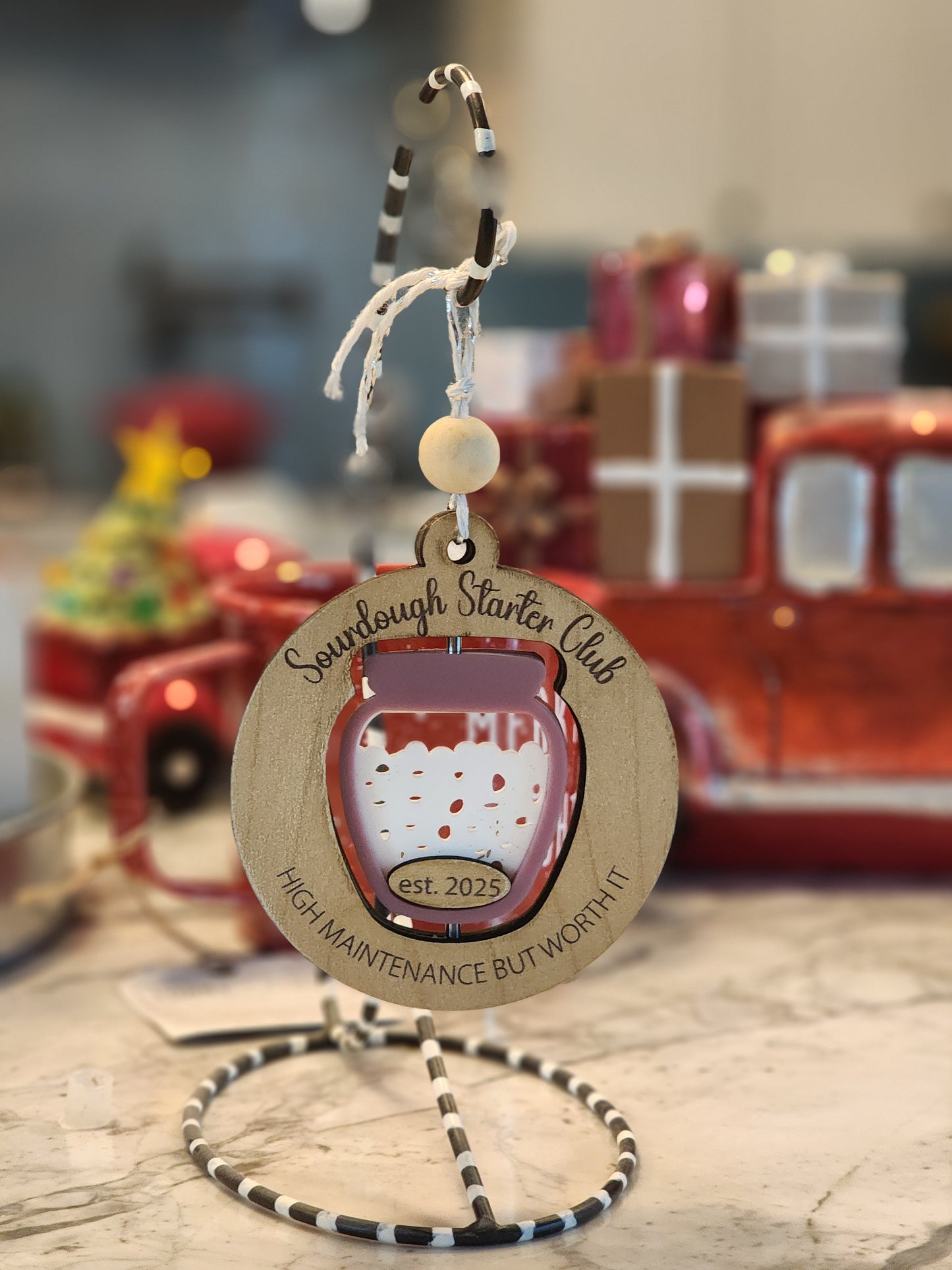 Sourdough movable ornament