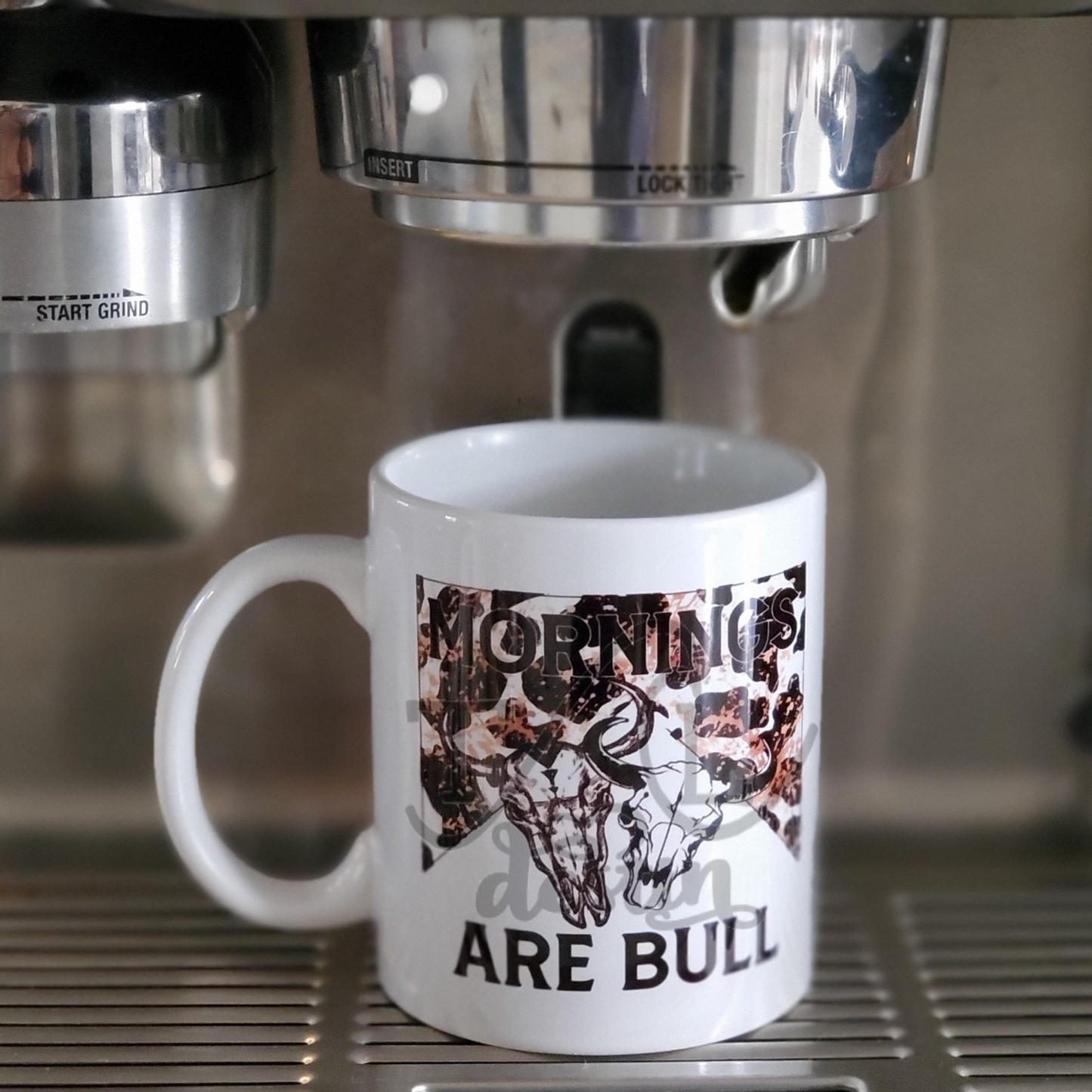 Mornings are bull mug