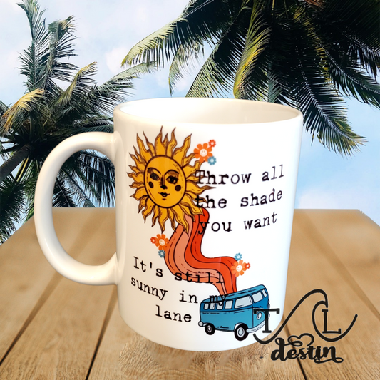 Throw shade mug