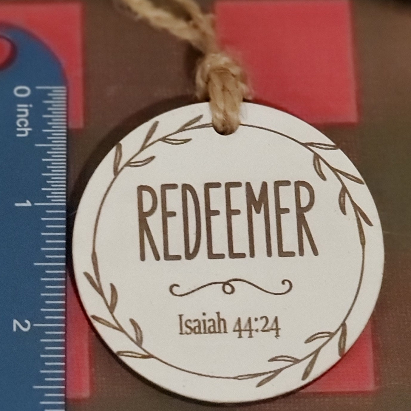Christ Name Scripture Ornaments