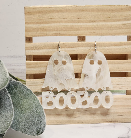 BOO Ghost Earrings