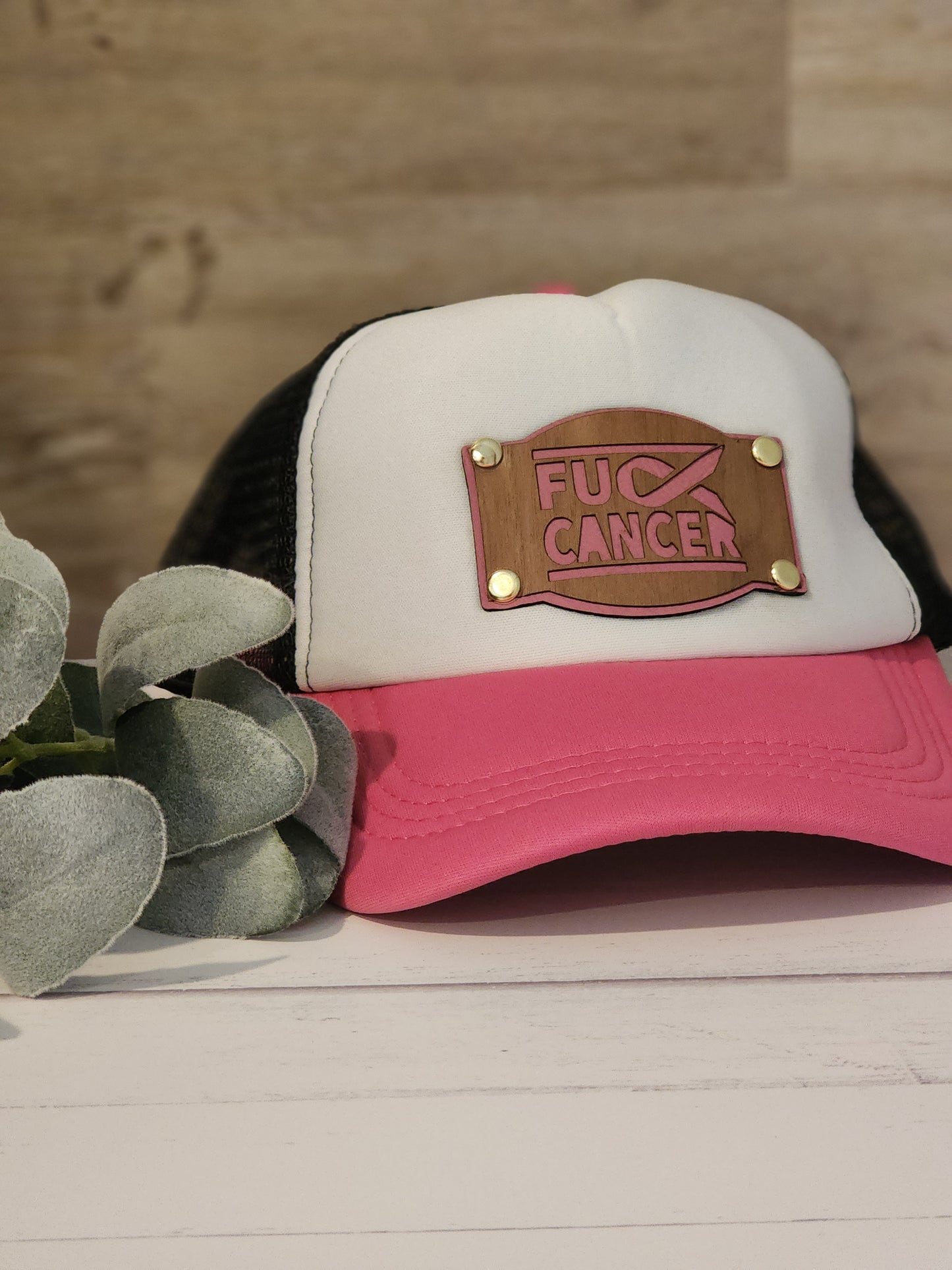F Cancer Trucker Hat